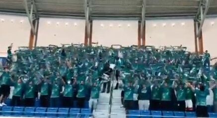 ویدیو| تمرین گروه هواداری تیم ملی عربستان پیش از اعزام به جام جهانی