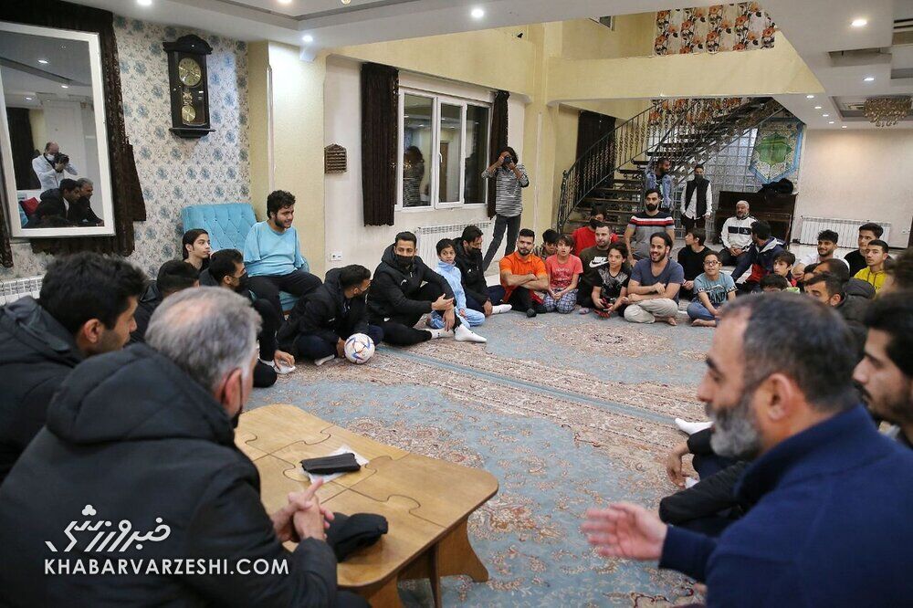 تصاویر| دوپینگ روحی کیروش و ملیپوشان ایران پیش از اعزام به جام جهانی