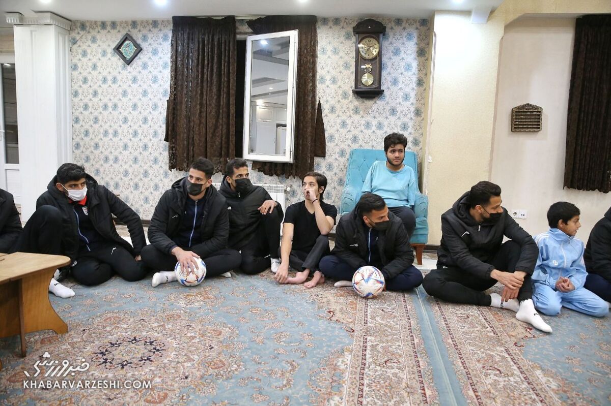 تصاویر| دوپینگ روحی کی‌روش و ملی‌پوشان ایران پیش از اعزام به جام جهانی
