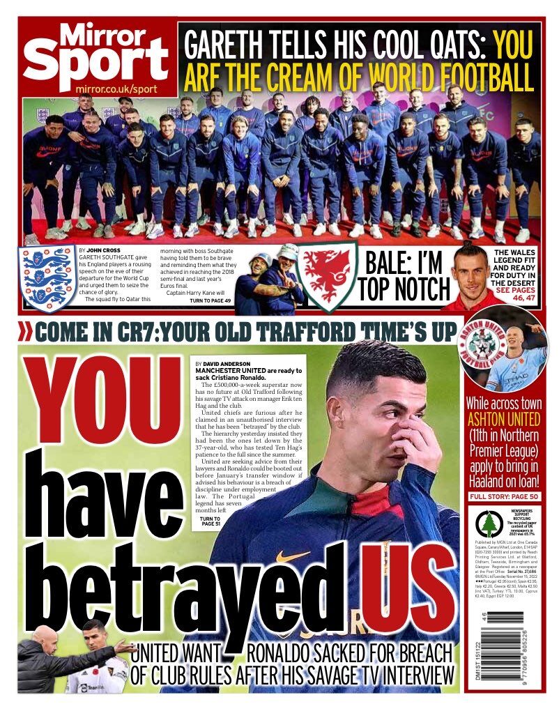 کریستیانو رونالدو اخراج میشود!/ لیونل مسی برای جامجهانی میجنگد