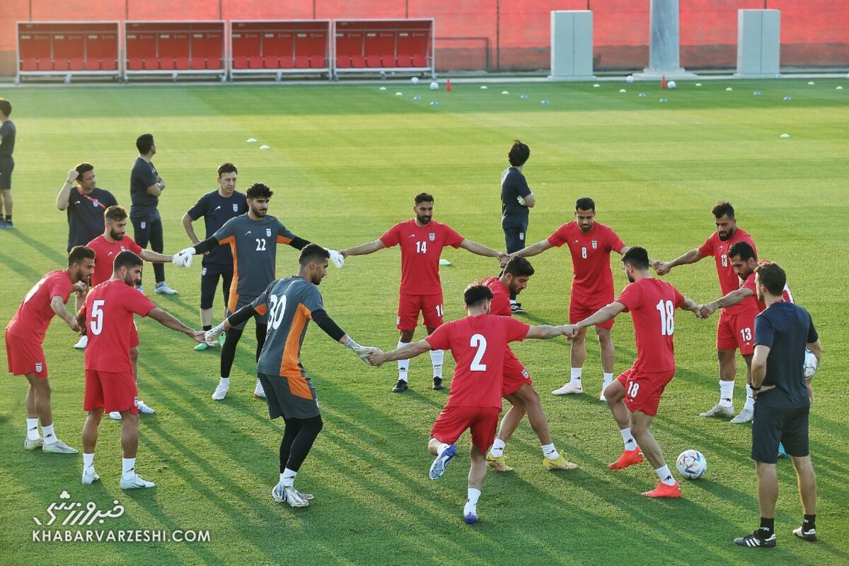 عکس| نخستین تمرین تیم ملی فوتبال در قطر برگزار شد