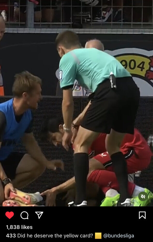 عکس| حرکت جنجالی سردار آزمون جهانی شد/ ستاره ملیپوش سوژه صفحه مطرح خارجی