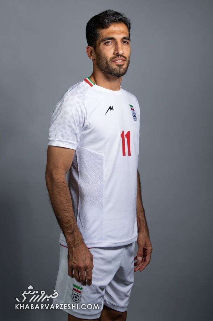 تصاویر| ژست تک تک ستارههای کیروش/ ملیپوشان ایران قبل از شروع جام جهانی مقابل دوربین فیفا/ غیبت یک بازیکن در عکسها!