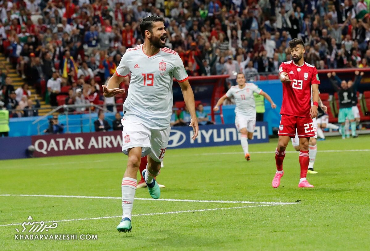 ایران اسپانیا در جام جهانی