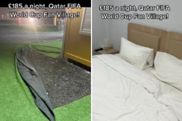 تصاویری عجیب از محل اقامت هواداران در قطر/ جام‌جهانی ۲۰۲۲ شروع شد؛ قطری‌ها آماده نیستند!