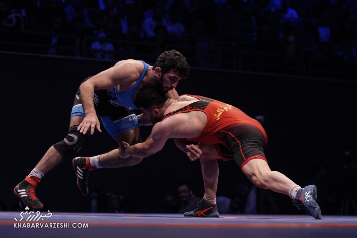 عکس| حریف ایرانی برای حسن یزدانی خط و نشان کشید/ آژیر قرمز برای نابغه کشتی روشن شد