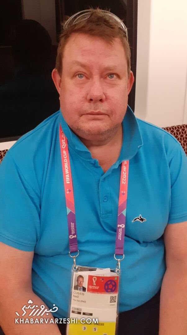 اعتراف مهم خبرنگار انگلیسی؛ یک نفر در تیم ایران کار را برای ما سخت میکند