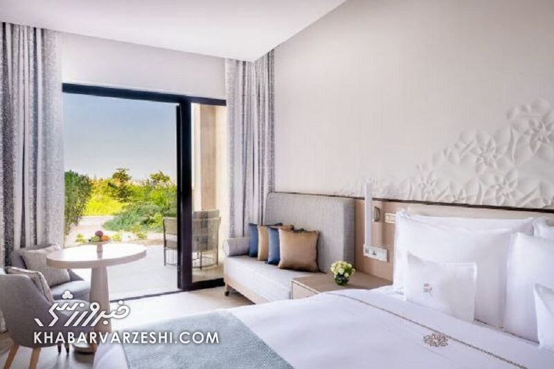 مخفیگاه مجلل آلمان در قطر/ تصاویری از هتل دنج، گرانقیمت و خاص وسط کویر را ببینید