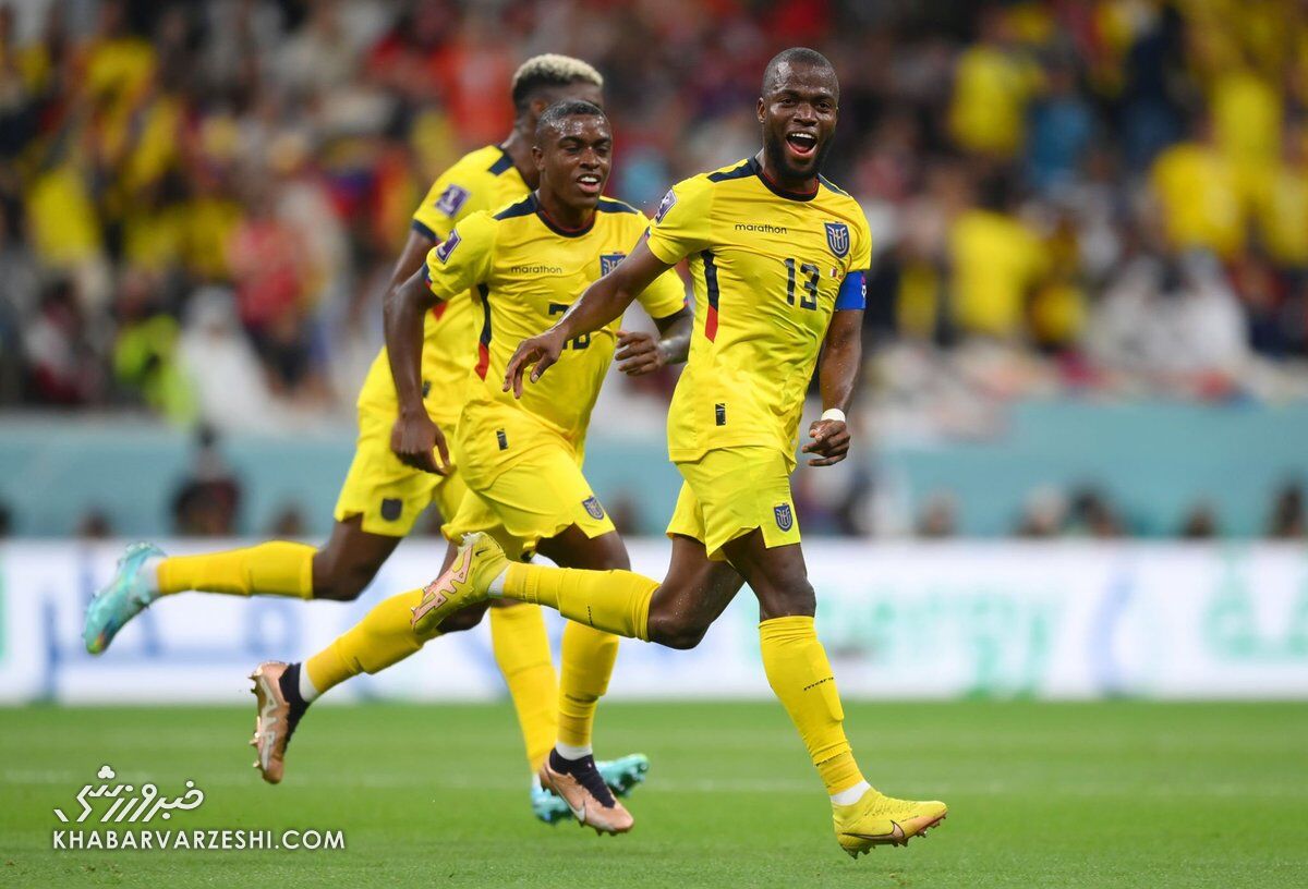 قطر ۰ – اکوادور ۲/ پایان تلخ اولین بازی تاریخ قطری‌ها در جام‌جهانی/ شب خاطره‌انگیز برای زردهای آمریکای‌جنوبی