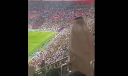 ویدیو| ترک ورزشگاه توسط هواداران قطری پس از گل دوم
