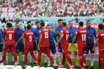 عکس| لطف بزرگ ایران به انگلیس حتی بعد از حذف از جام جهانی