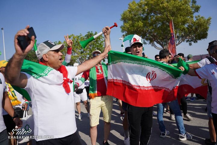 هواداران ایران؛ انگلیس - ایران