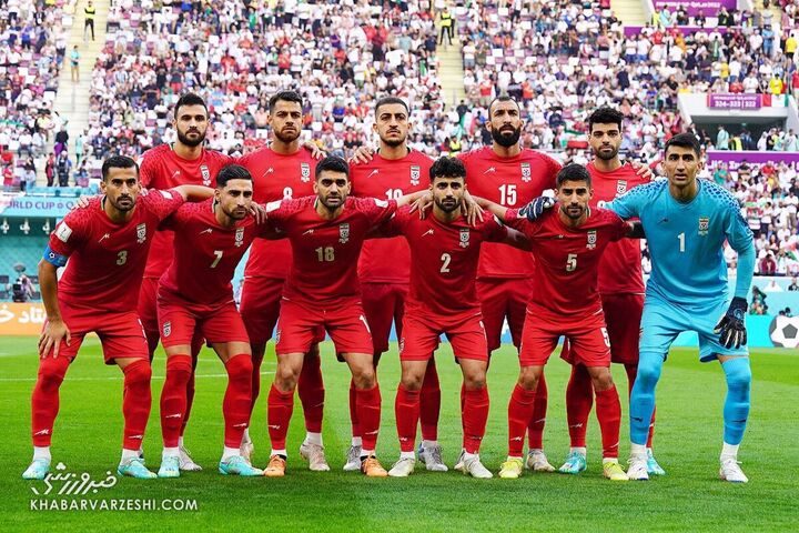 عکس تیمی ایران؛ انگلیس - ایران