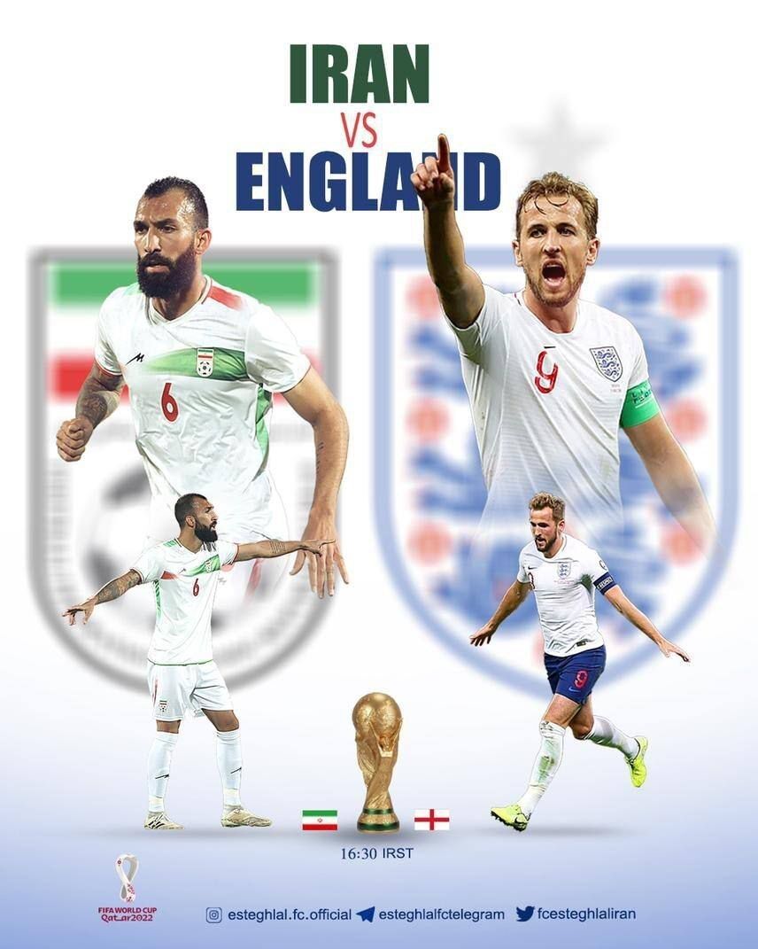 پیام ویژه باشگاه استقلال برای تیم ملی/ تصویری خاص از ستاره استقلال و انگلیس منتشر شد