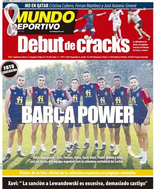 روزنامه موندو| قدرت بارسلونا