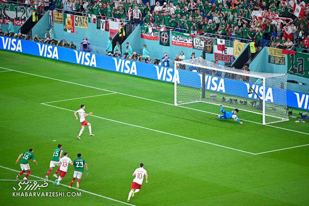 آرزوی لواندوفسکی حسرت باقی ماند/ تساوی در نبرد پایاپای ۹۷۴