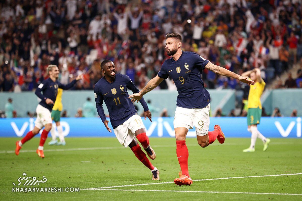 فرانسه ۴ – استرالیا ۱/ شروع قهرمانانه خروس‌ها/ برد بهتر فرانسه در مقابل رقیب تکراری