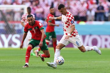 عکس| اگر مراکش و کرواسی به فینال جام جهانی برسند…