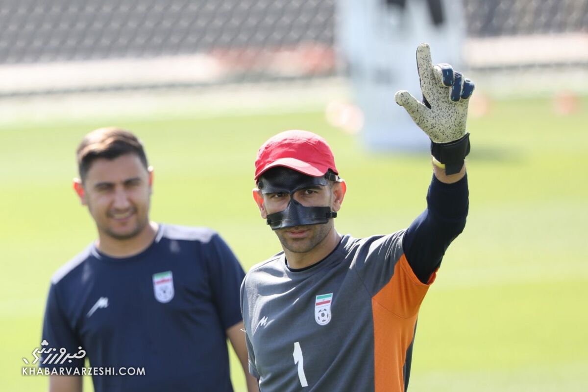 خط و نشان بیرانوند برای رقبا -  ایران در جمع ۸ تیم نهایی جام جهانی