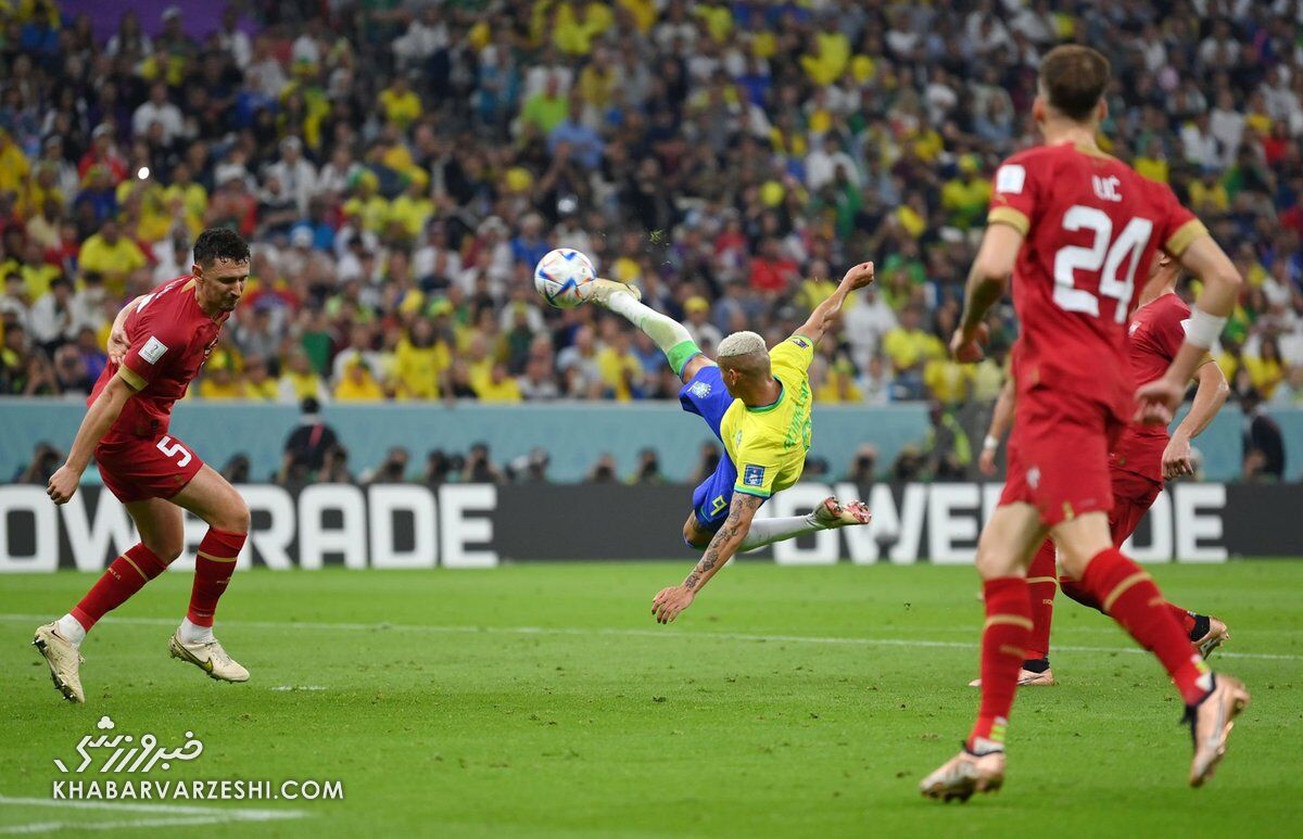 زیباترین گل جام جهانی انتخاب شد/ یک برزیلی بالاتر از همه