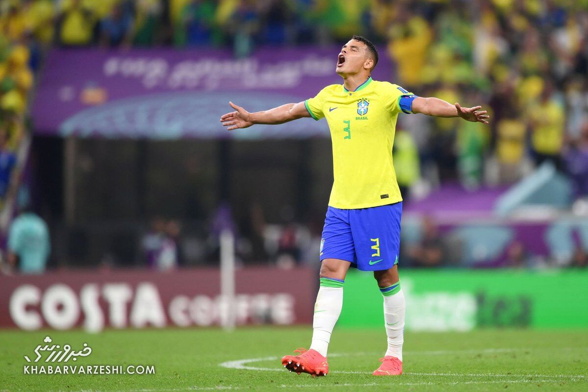 همسر کاپیتان برزیل در جام جهانی محجبه شد/ تصویری که حسابی سروصدا به راه انداخت 