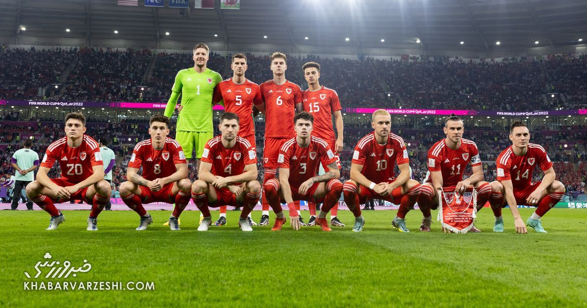 عکس| سنتشکنی ولزیها مقابل ایران/ عکسی که نرمال شد!