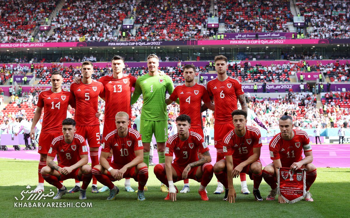 عکس| سنتشکنی ولزیها مقابل ایران/ عکسی که نرمال شد!