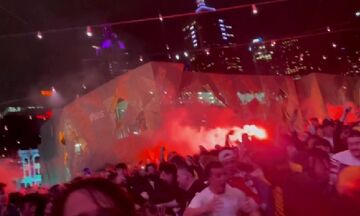 ویدیو| هجوم عجیب هواداران استرالیا به خیابان‌ پس از پیروزی مقابل تونس
