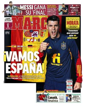 روزنامه مارکا| بزن بریم، اسپانیا!