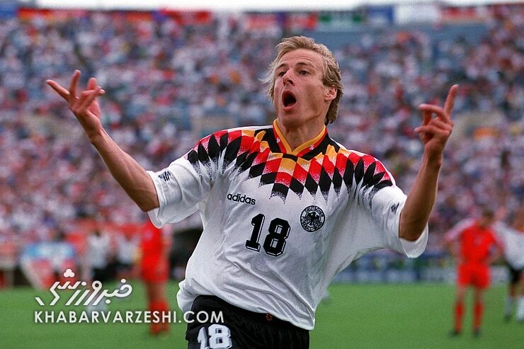 تصاویری از حمله یورگن کلینزمن به تور دروازه ایران در جام جهانی ۱۹۹۸/ ستاره فوتبال آلمان چطور از فرهنگ دم میزند؟! یورگن کلینزمن