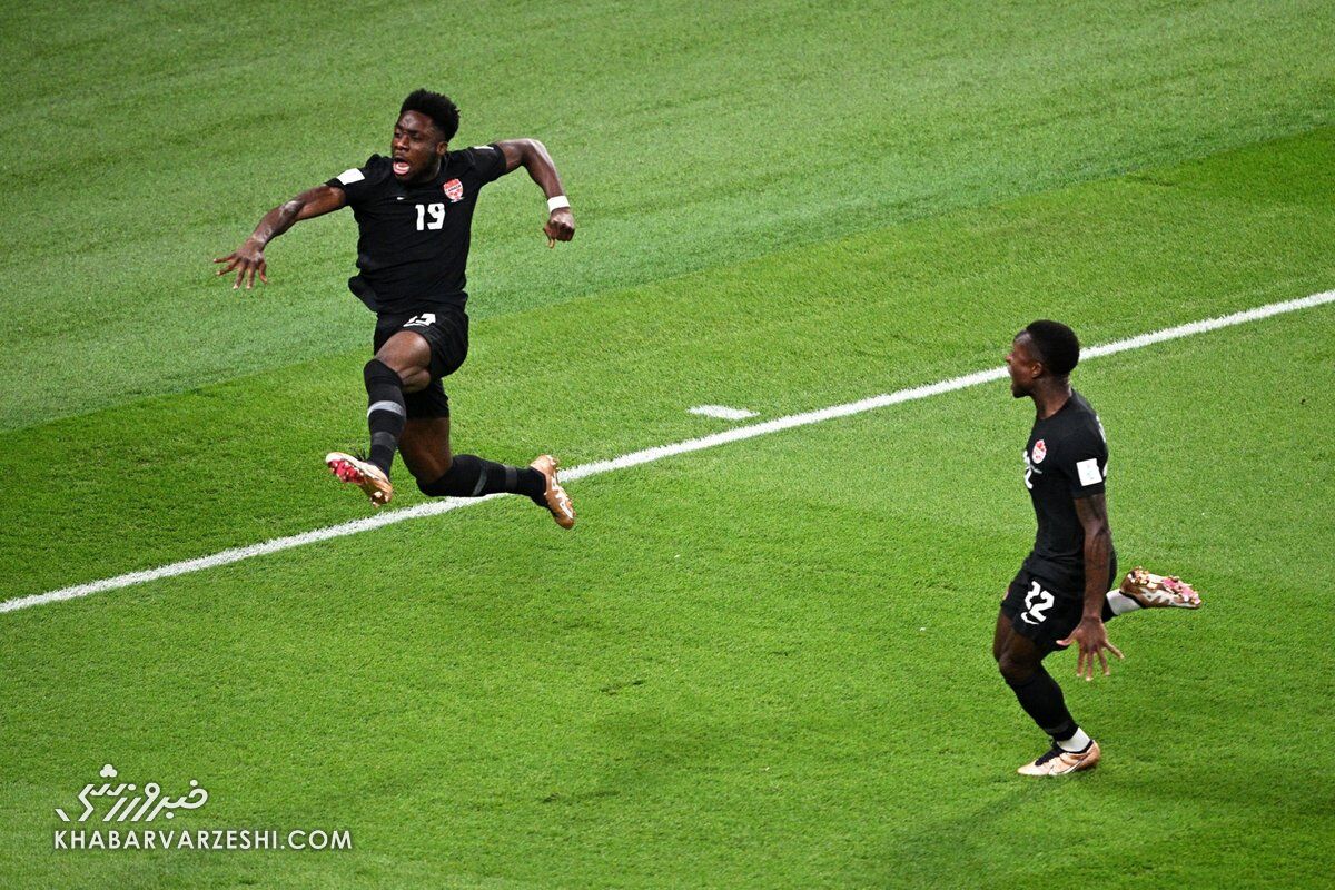 تصاویر یکی از تاریخیترین لحظات جامجهانی ۲۰۲۲/ یکی از اولینها رخ داد