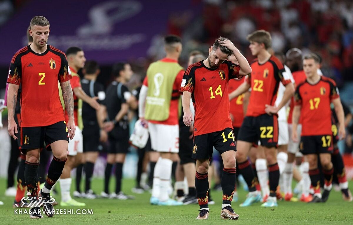 عکس| عجیب‌ترین واکنش بعد از شکست در جام جهانی ۲۰۲۲