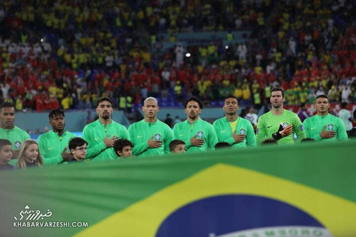 بازیکنان برزیل؛ برزیل - سوئیس