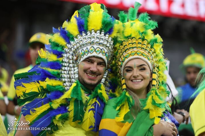 هواداران برزیل؛ برزیل - سوئیس