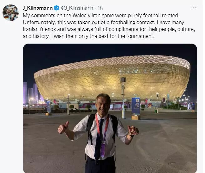 عکس | اقدام جدید کلینزمن پس از جنجال علیه شاگردان کیروش/ پست دوباره در فضای مجازی