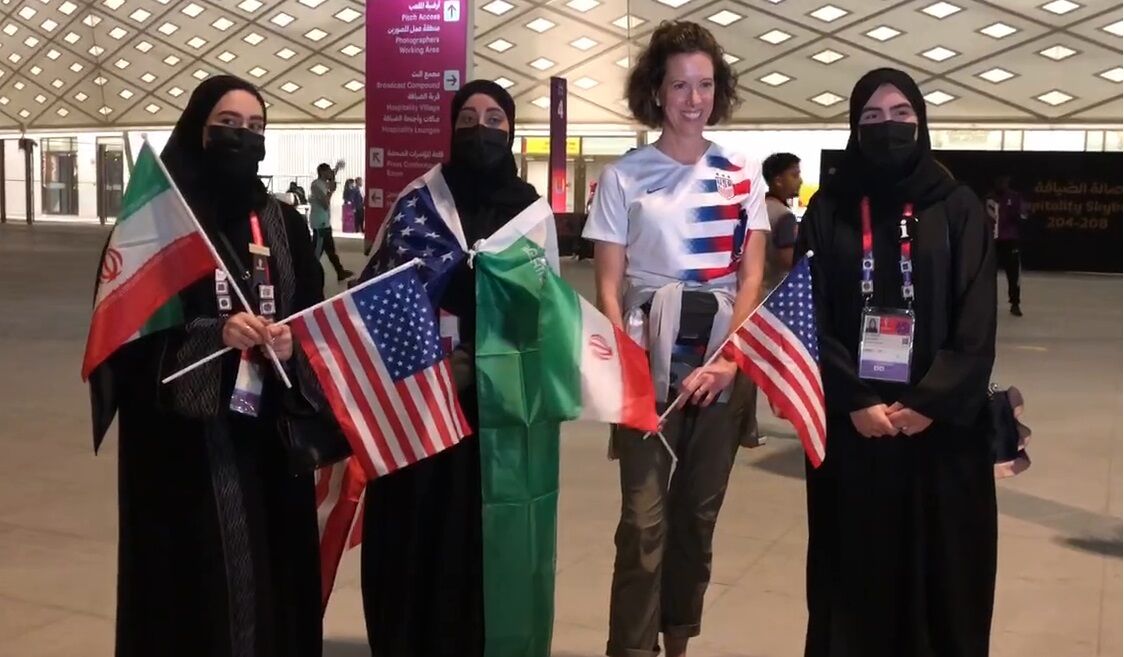 ویدیو| پیش بینی هواداران ایران و آمریکا از نتیجه بازی