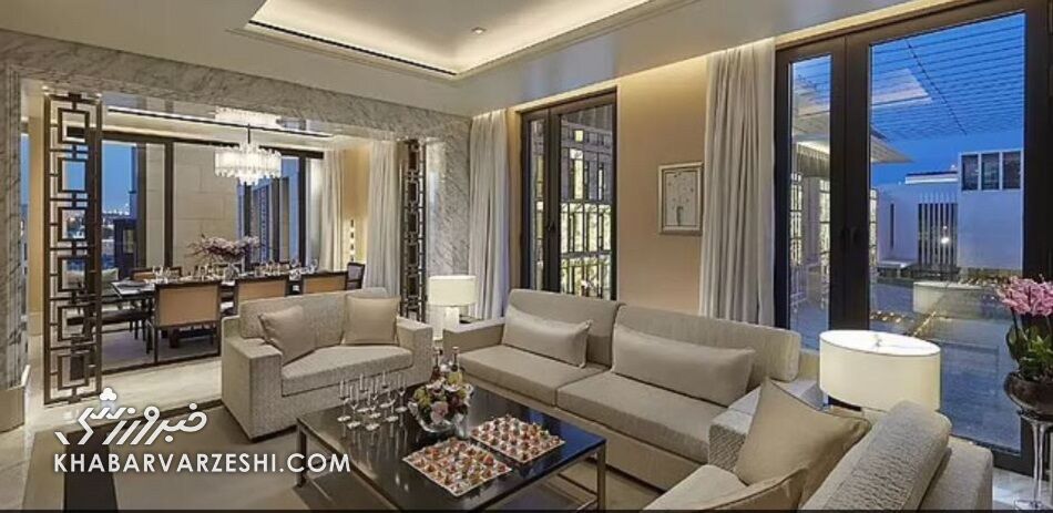 صور شقة ديفيد بيكهام الفاخرة في قطر / رفاهية وخصوصية إضافية في الدوحة / لماذا غادر بيكهام هذا الفندق؟