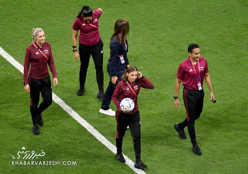 عکس| شاهکار اولین داور زن جام جهانی/ درخشش فوق العاده در چشمان داور سمج!