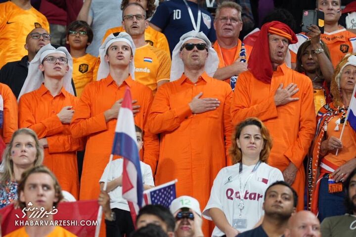 هواداران؛ هلند - آمریکا