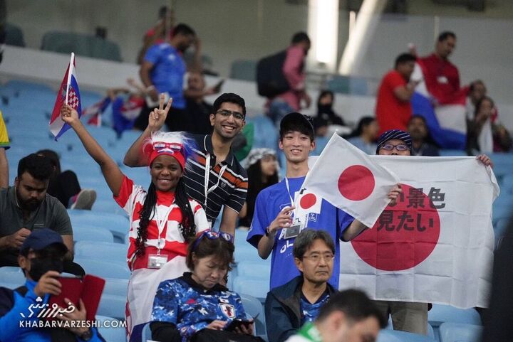 هواداران؛ ژاپن - کرواسی