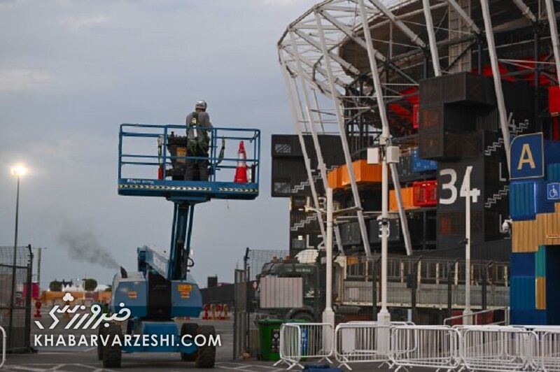 عجیب و غریبترین اتفاق در تاریخ جامجهانی/ تصاویری از ورزشگاهی که در جریان مسابقات تخریب شد!/ این ورزشگاه به یک کشور دیگر منتقل شد
