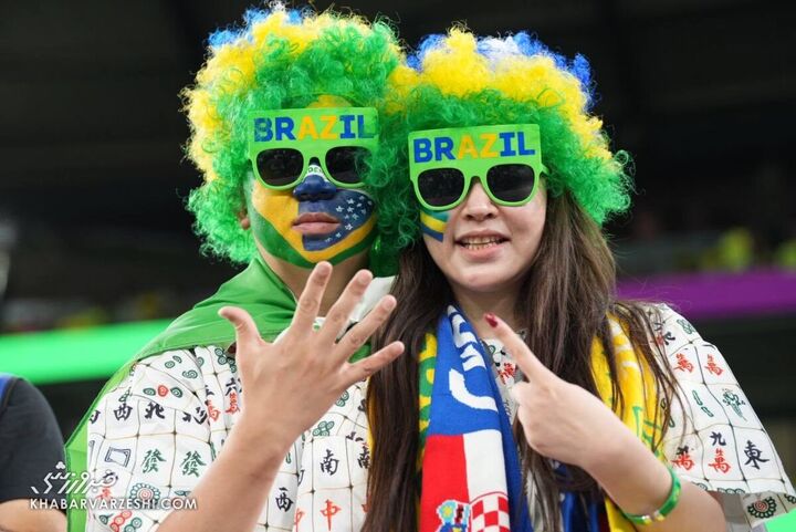 هواداران؛ کرواسی - برزیل