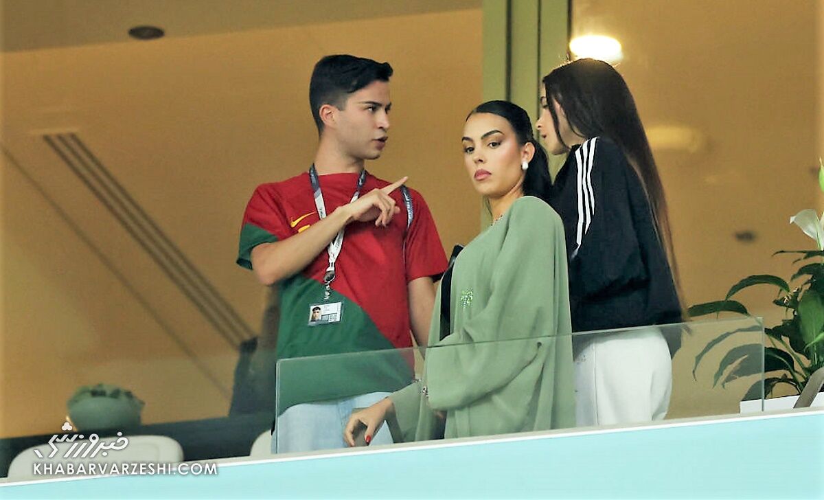 چرا جورجینا نامزد رونالدو شبیه به زن دیگری در جامجهانی نیست؟/ غرق در جواهرات، تجملات و عکاسی تا حامی بزرگ رونالدو در قطر