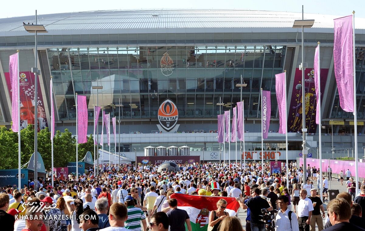 ورزشگاه دونباس آرنا در یورو ۲۰۱۲