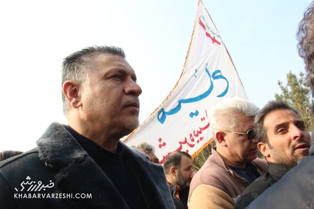 تصاویر جدید از حضور علی دایی در بیبی سکینه/ استقبال ویژه از شهریار در کرج