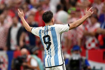 ویدیو| گل سوم آرژانتین به کرواسی؛ باز هم آلوارس، باز هم نبوغ مسی!