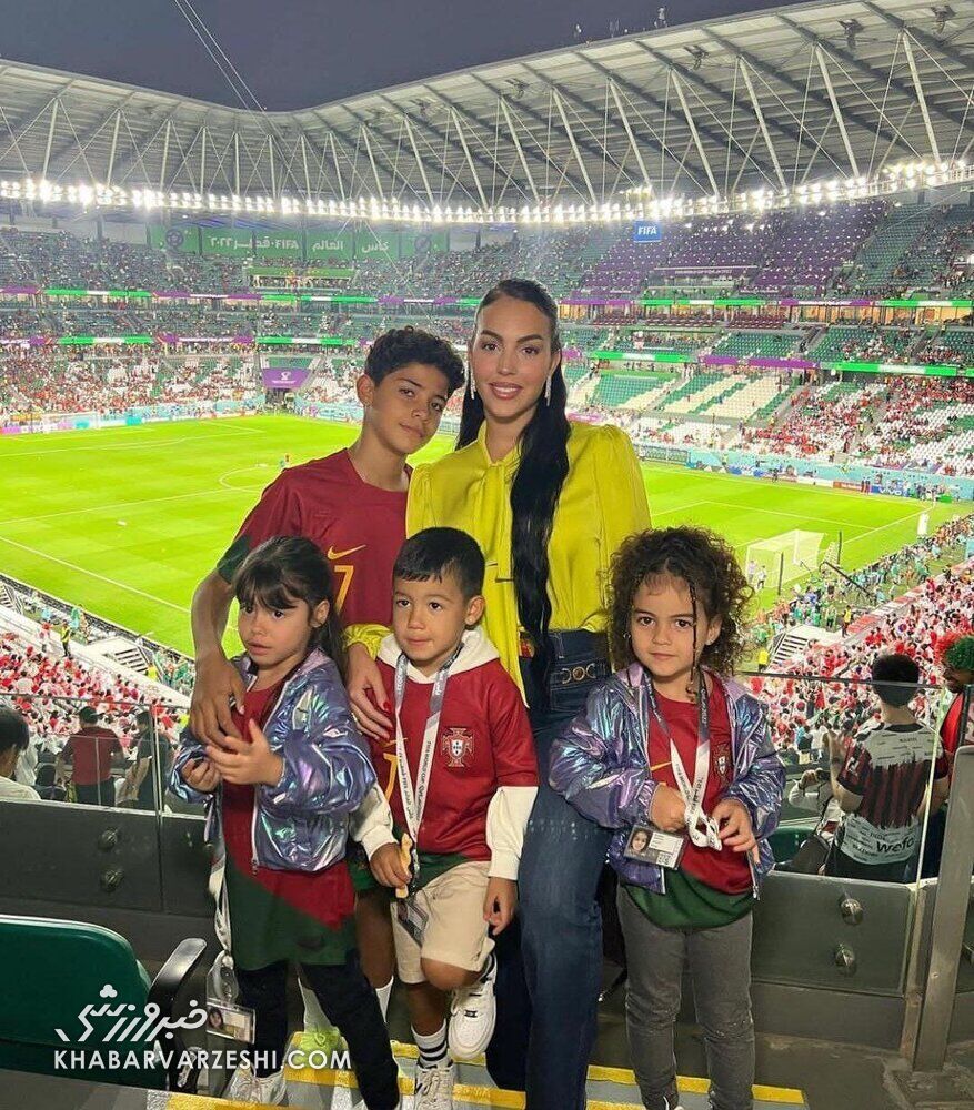 بچه های کریس رونالدو و جورجینا