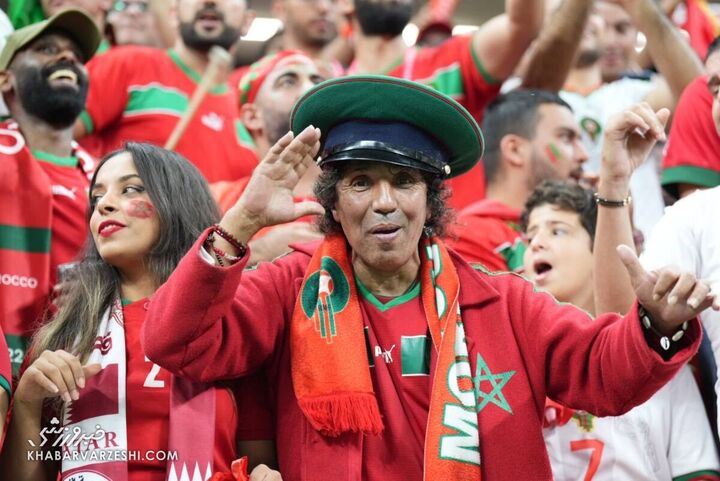 هواداران؛ فرانسه - مراکش