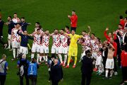 تصاویر| هجوم فرزندان بازیکنان کرواسی به زمین فوتبال/ فریم به فریم با به یادماندنی‌ترین قاب نیمه‌نهایی جام جهانی ۲۰۲۲ قطر