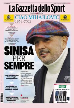 روزنامه گاتزتا| سینیشا برای همیشه